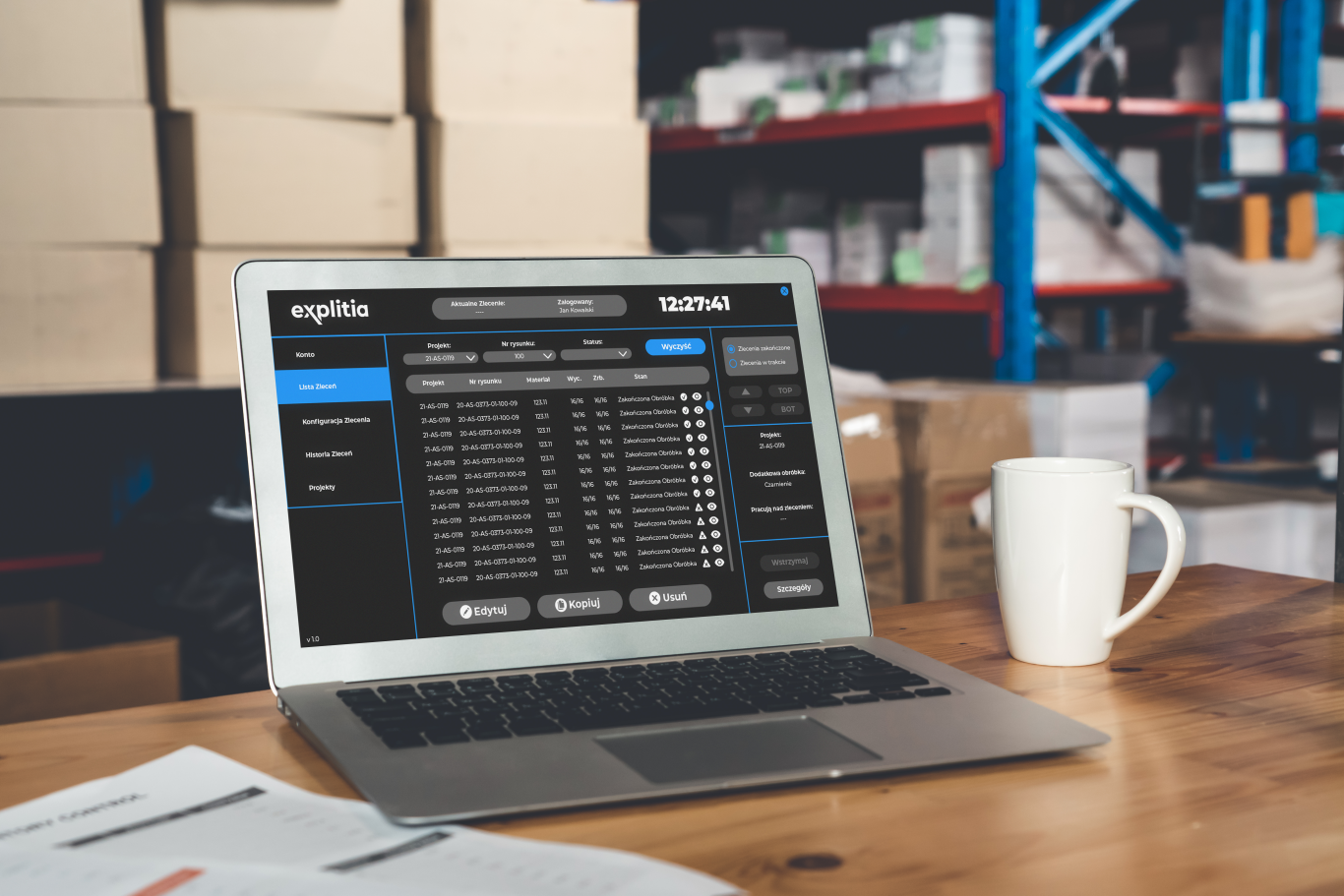 Production Portal - explitia