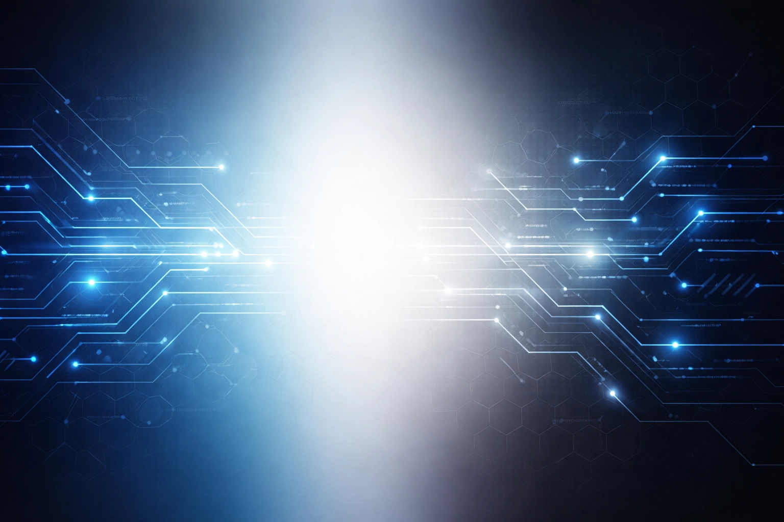 A technological background symbolizing production order planning and digital production management.