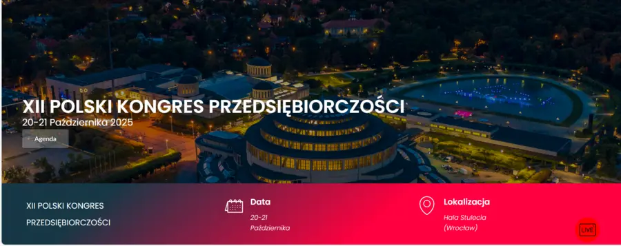 baner Polski Kongres Przedsiębiorczości