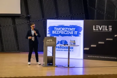 Adrian Stelmach – prelekcja na Pancernik Security Show