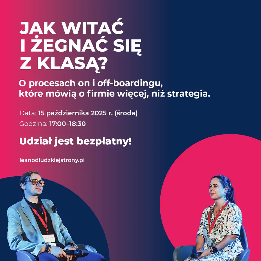 lean management – on- i off-boarding webinar baner