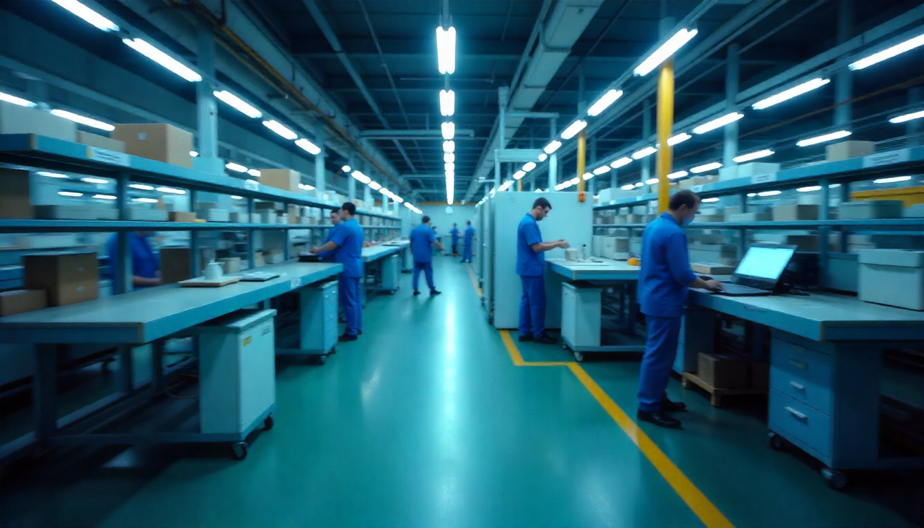Wskaźnik OEE zakład produkcyjny