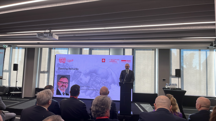 Polish-Swiss Innovation Day w Warszawie – prelegent na scenie