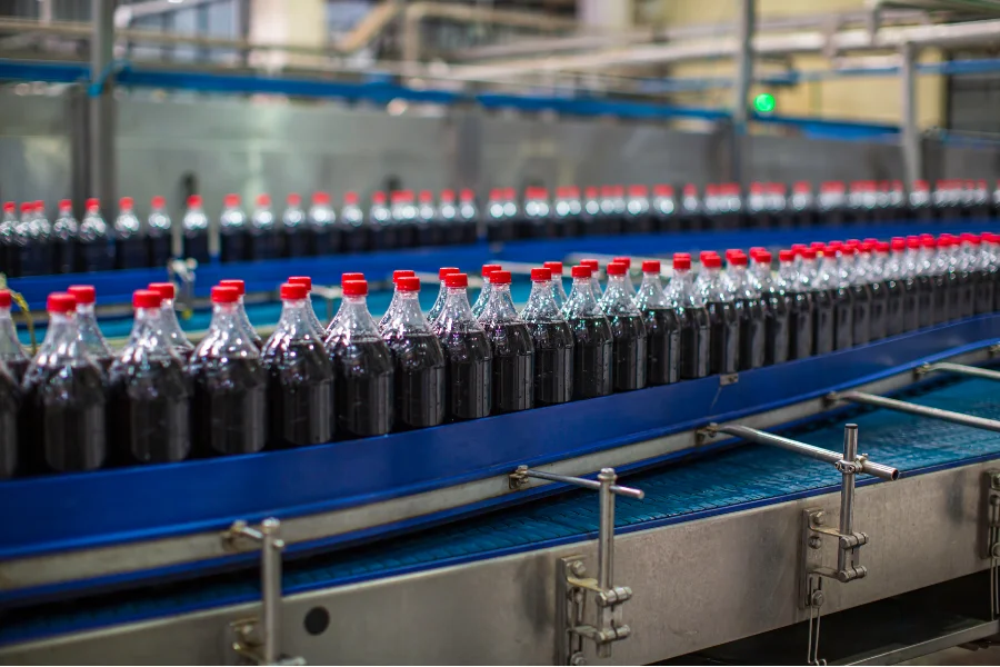 ISA-95: How to Prepare for Implementation (photo of a beverage production line)