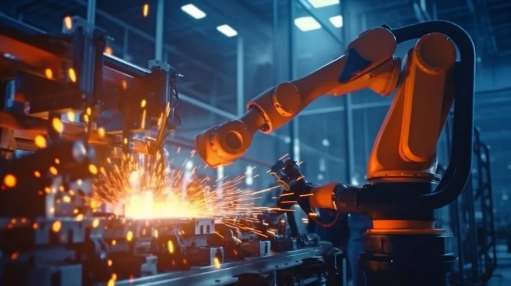 7 manufacturing trends – robotics
(image of an industrial robot)