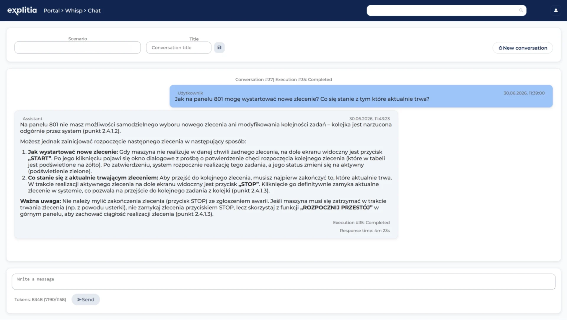 Discover explitia.Whisp – an AI assistant for manufacturing